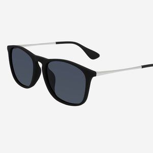 Cole Haan Polarized Key Hole Sunglasses - Matte Black CH8507 - 55 18 145